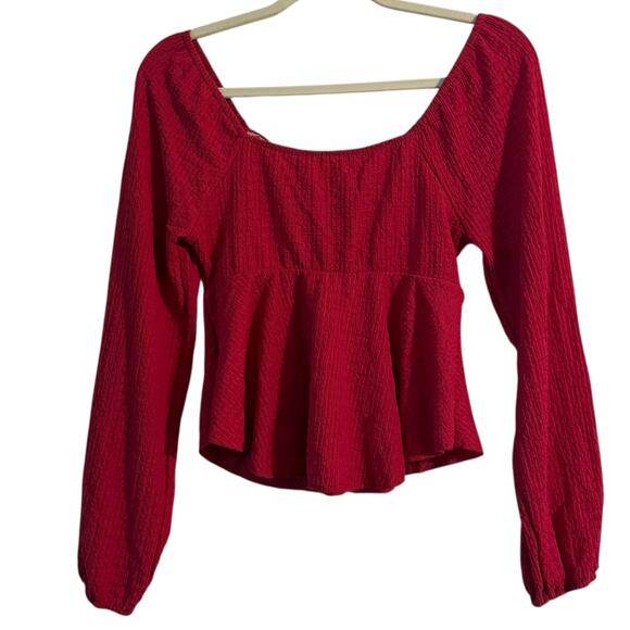 Altar'd State Adley Cinched Babydoll Top Small - Picture 6 of 9